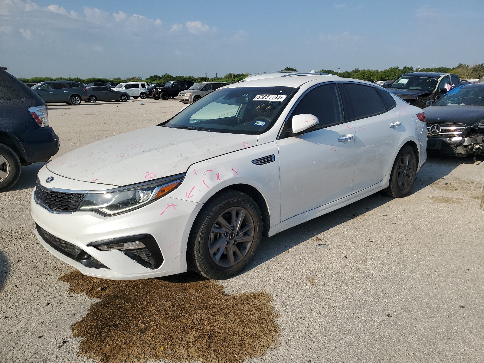 2020 Kia Optima Lx vin: 5XXGT4L38LG390268