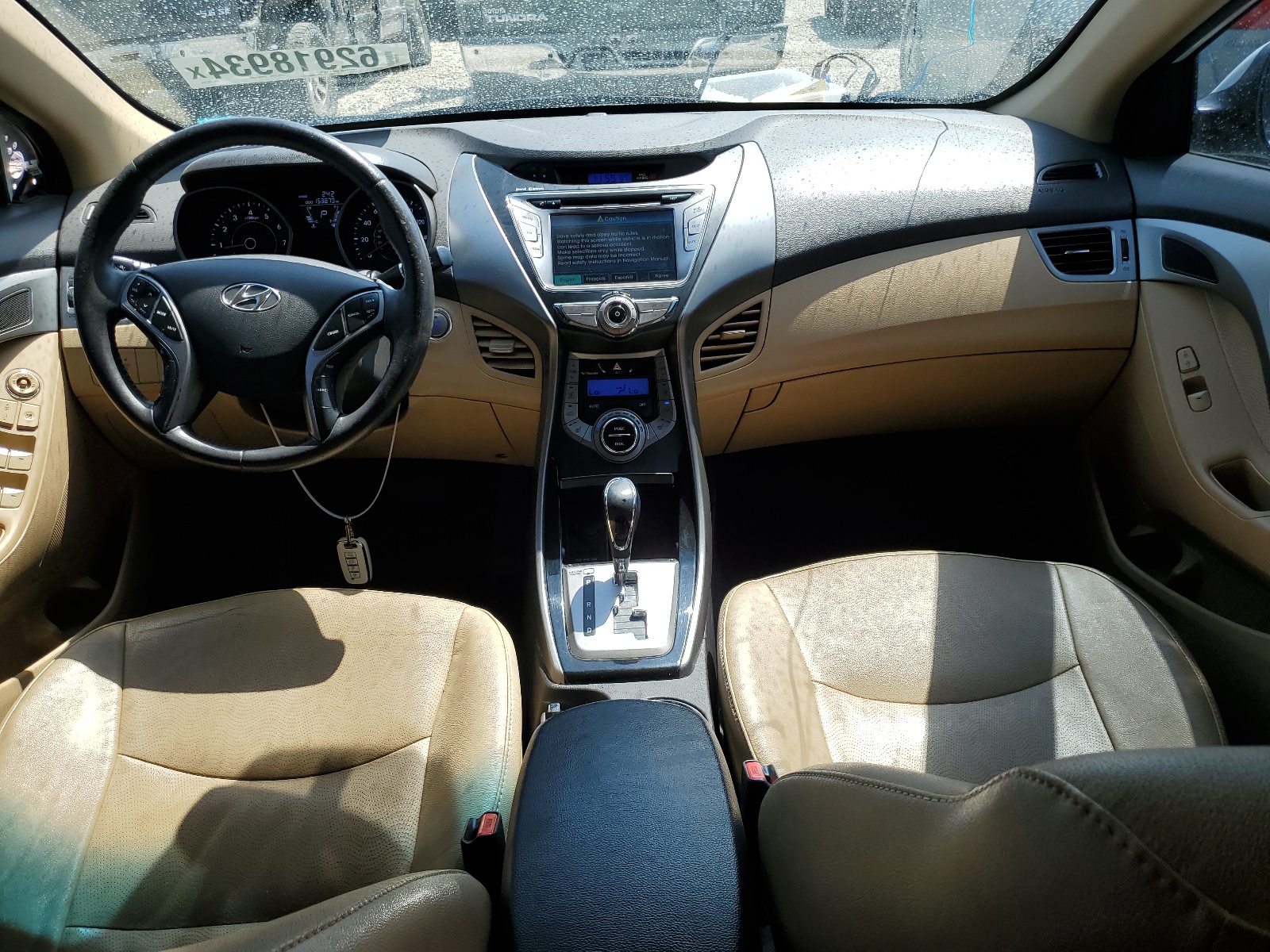 5NPDH4AE5DH297318 2013 Hyundai Elantra Gls