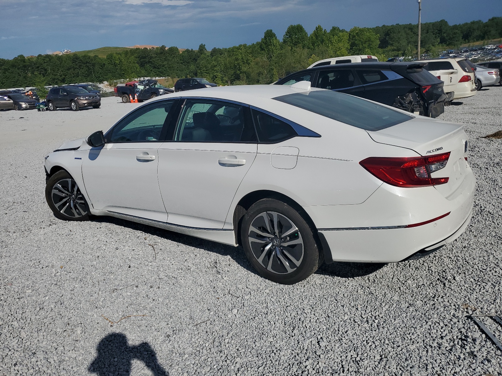 2022 Honda Accord Hybrid Exl vin: 1HGCV3F51NA012941