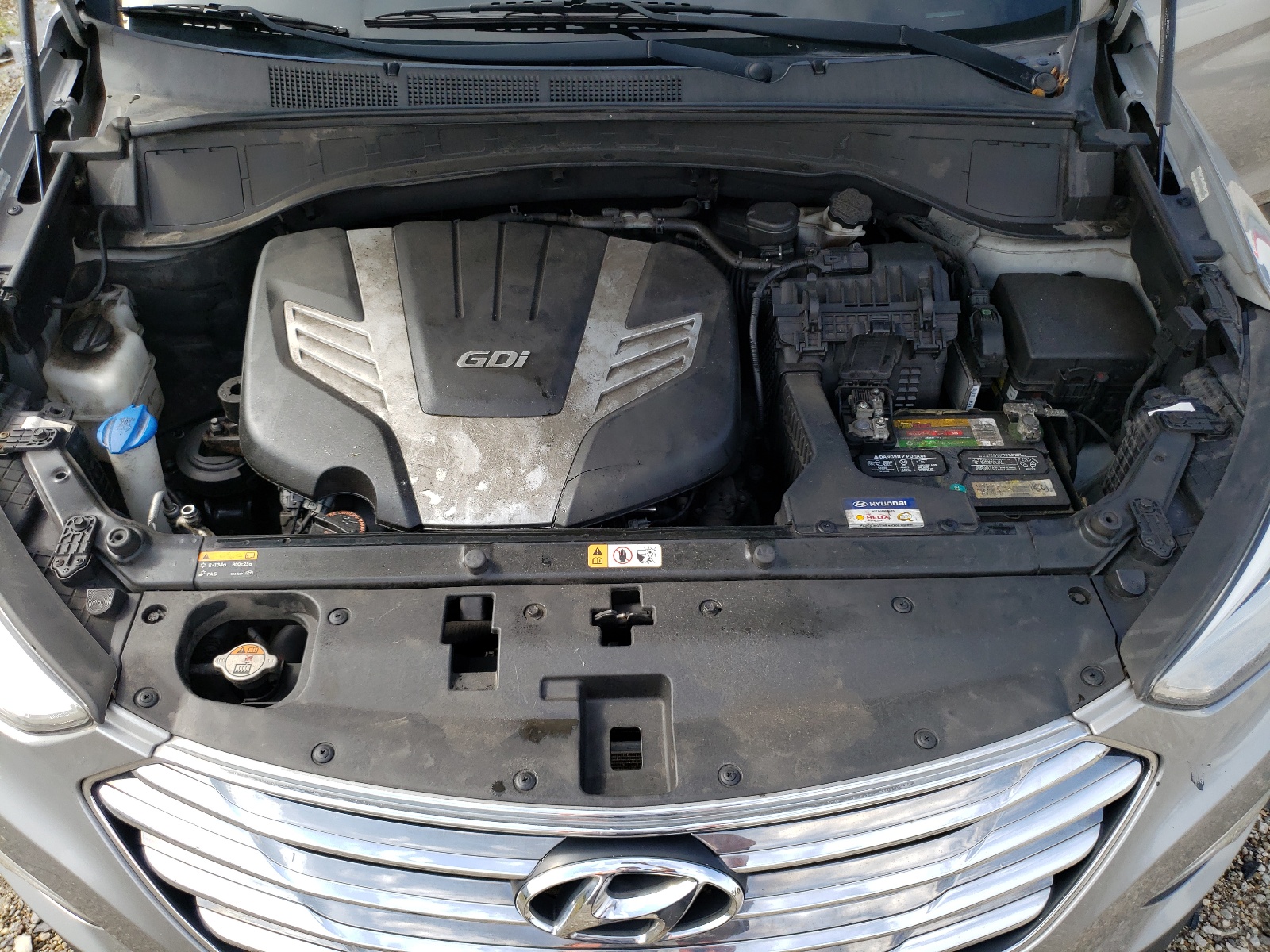 KM8SR4HF9EU072079 2014 Hyundai Santa Fe Gls