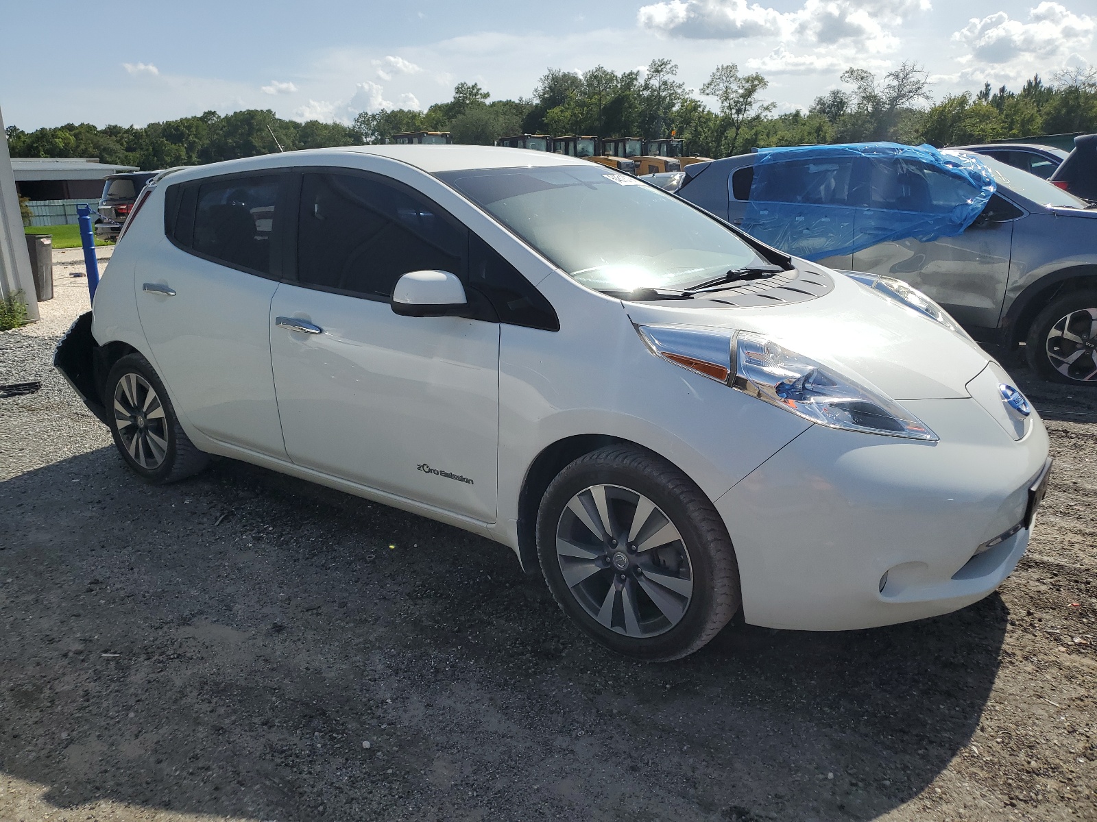 2015 Nissan Leaf S vin: 1N4AZ0CP5FC317577