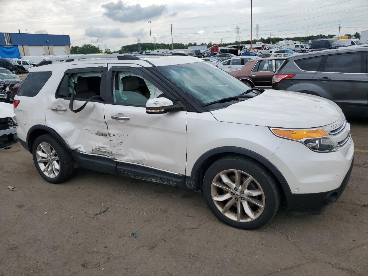 2015 Ford Explorer Limited VIN: 1FM5K8F81FGB14001 Lot: 62982864