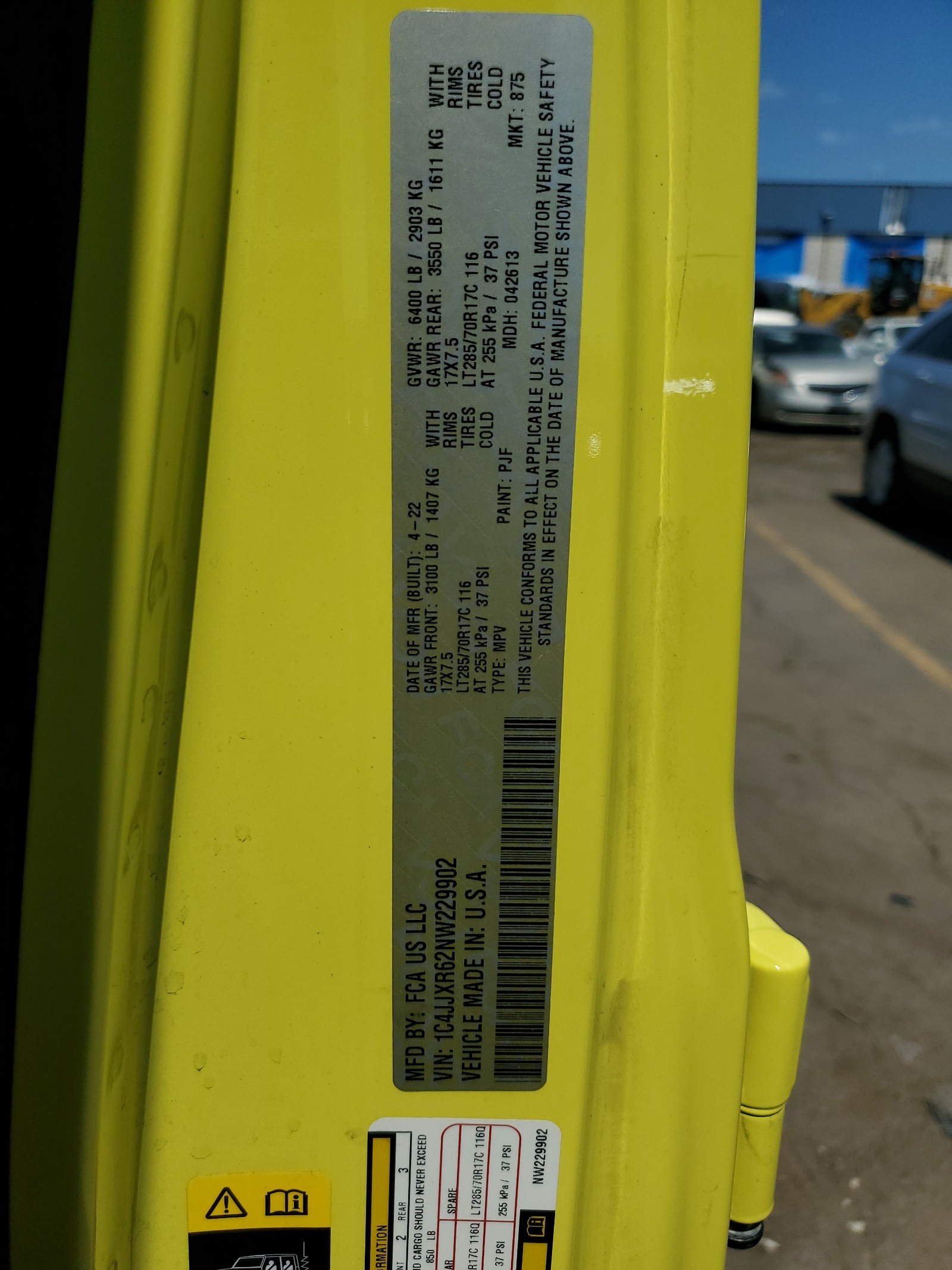 1C4JJXR62NW229902 2022 Jeep Wrangler Unlimited Rubicon 4Xe