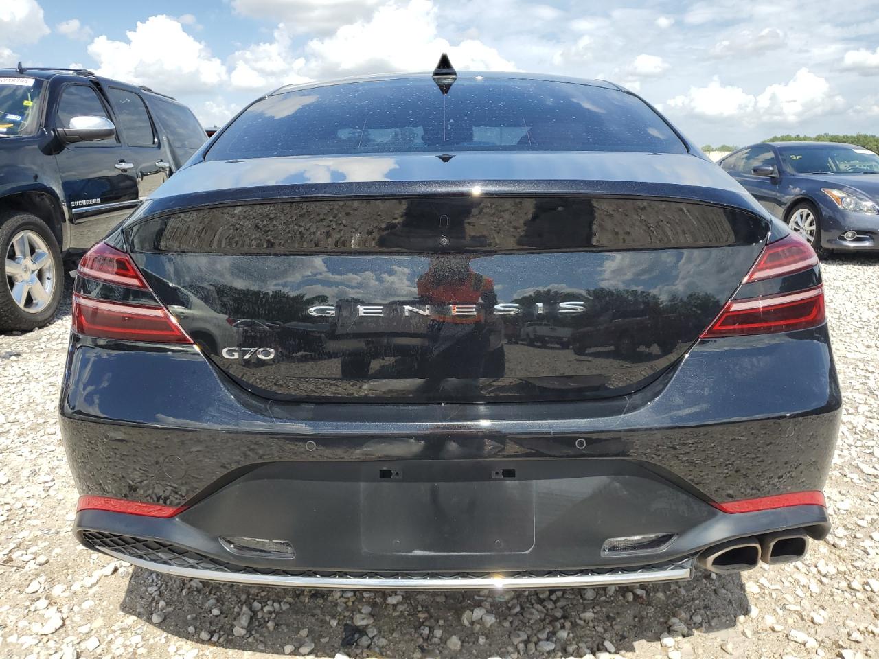 2022 Genesis G70 Base VIN: KMTG34TA2NU103729 Lot: 65336264