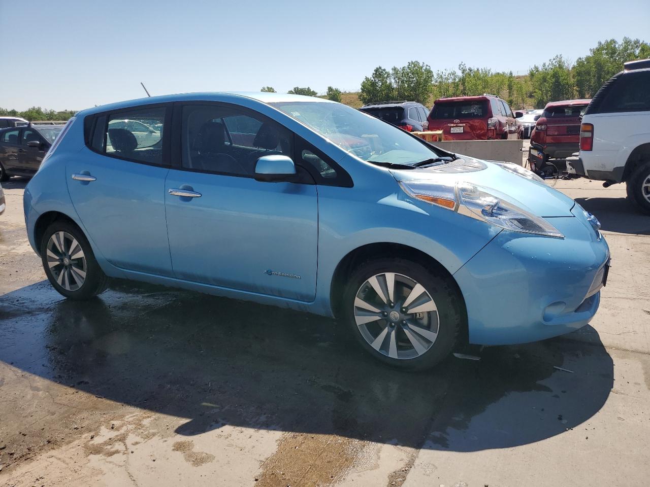 2015 Nissan Leaf S VIN: 1N4AZ0CP3FC330649 Lot: 65036804