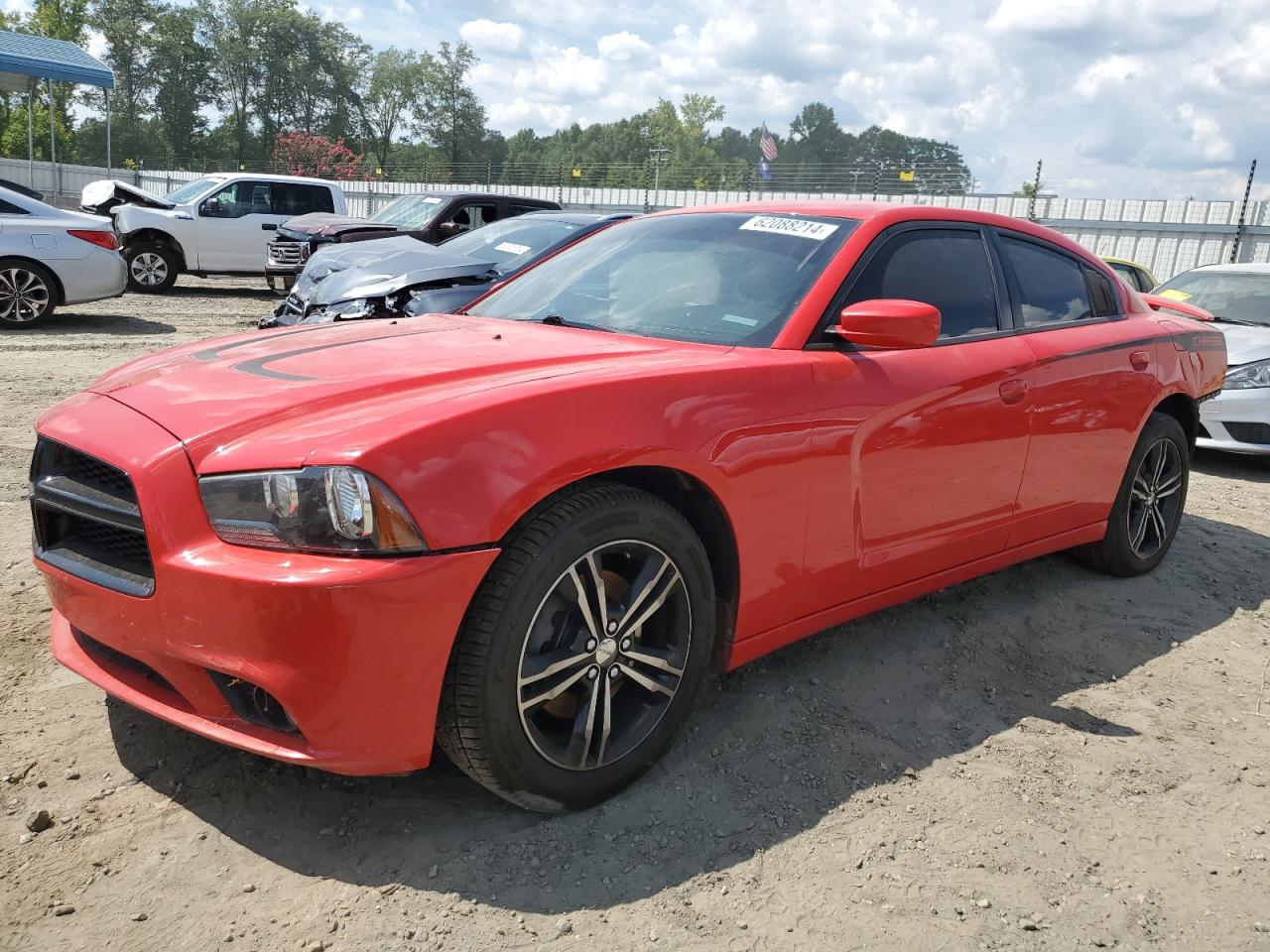 2014 Dodge Charger Sxt VIN: 2C3CDXJG1EH351660 Lot: 62088214