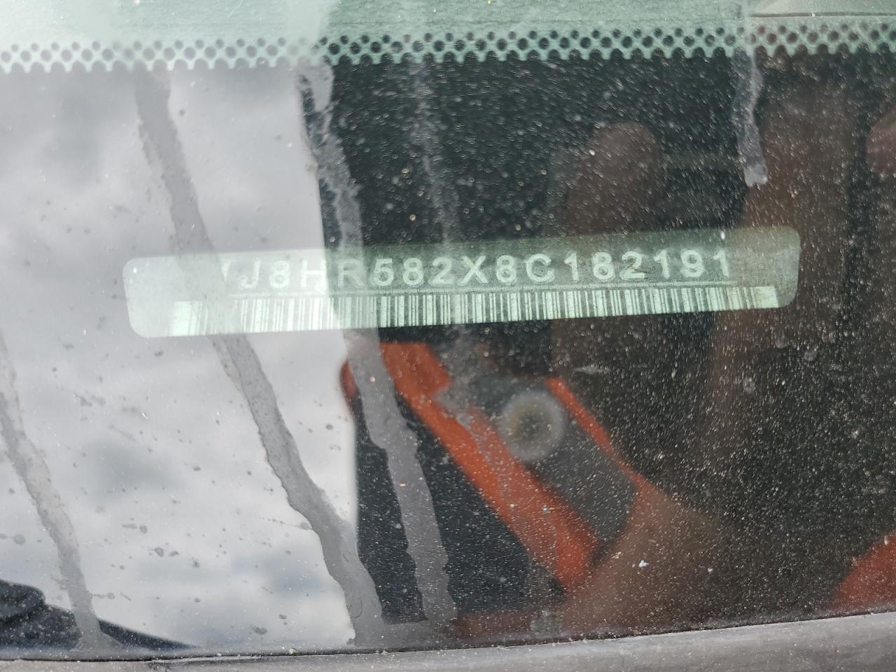 2008 Jeep Grand Cherokee Limited VIN: 1J8HR582X8C182191 Lot: 62711534