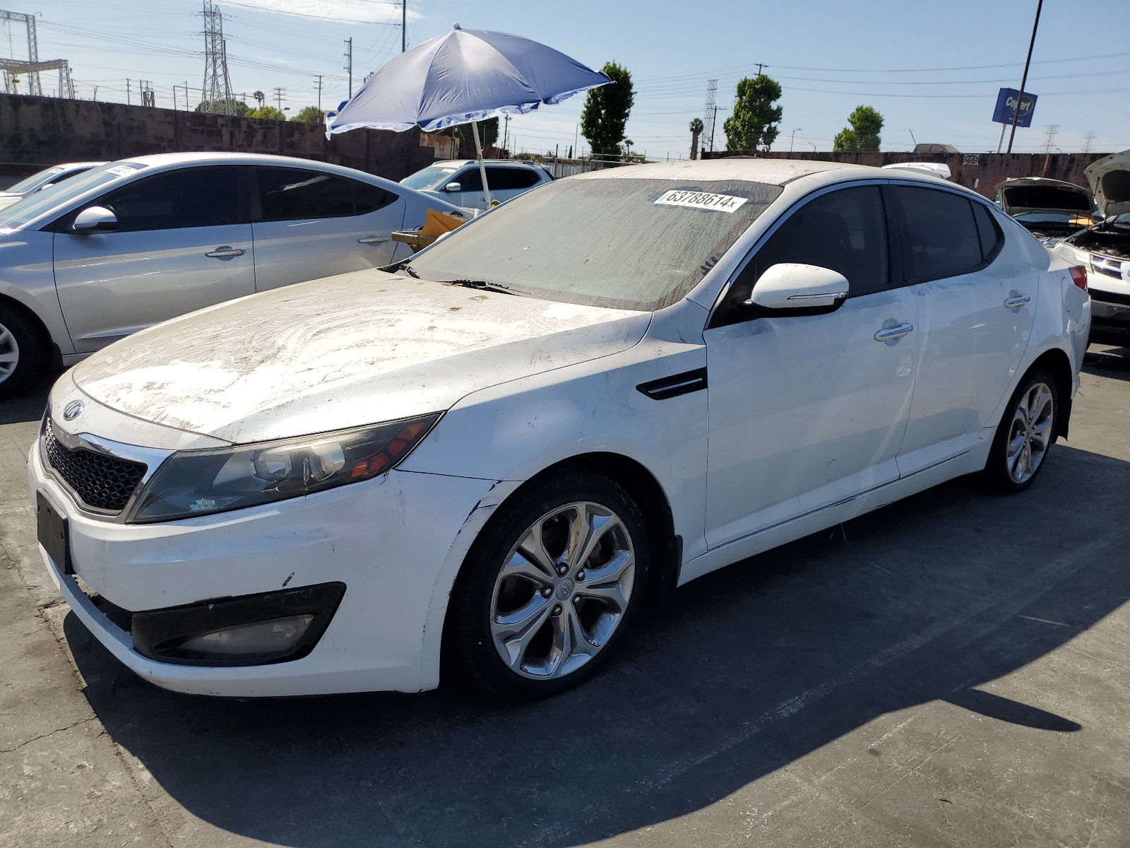 2013 Kia Optima Lx vin: KNAGM4A75D5378231