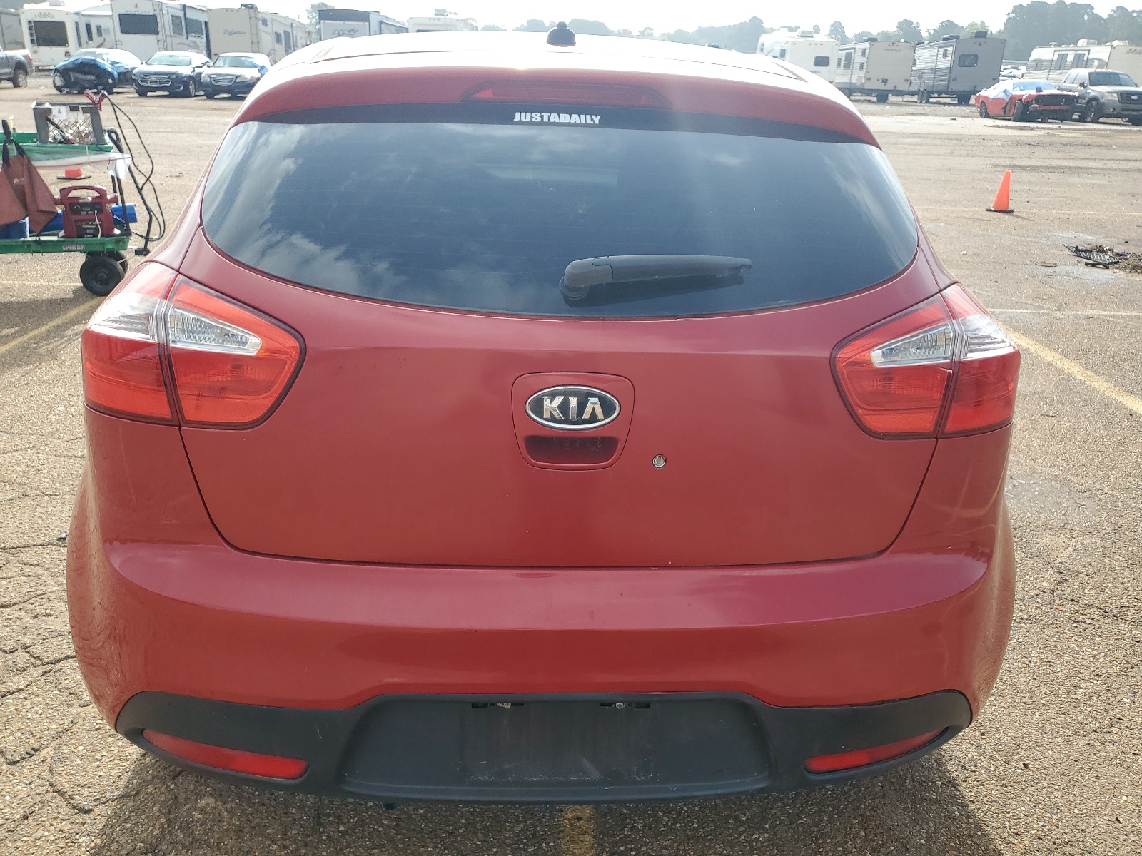 2012 Kia Rio Lx vin: KNADM5A38C6095451