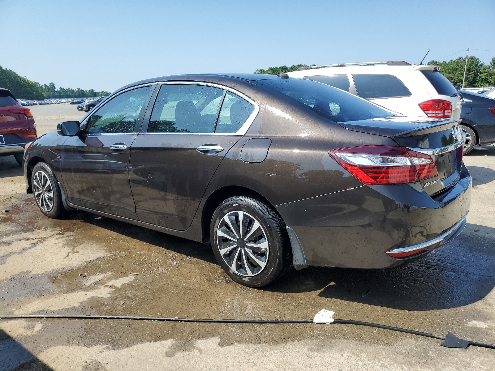 2017 Honda Accord Ex vin: 1HGCR2F05HA174403