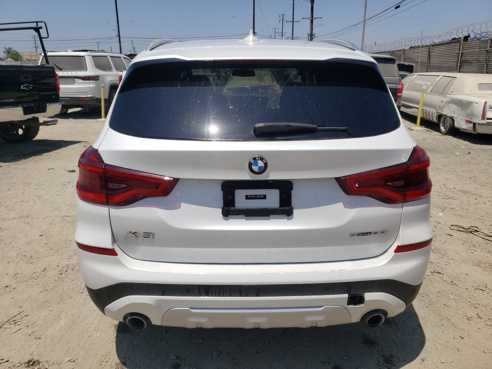 2021 BMW X3 Sdrive30I vin: 5UXTY3C06M9E56140