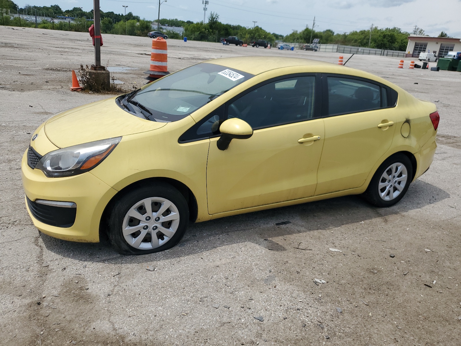 2016 Kia Rio Lx vin: KNADM4A31G6572186