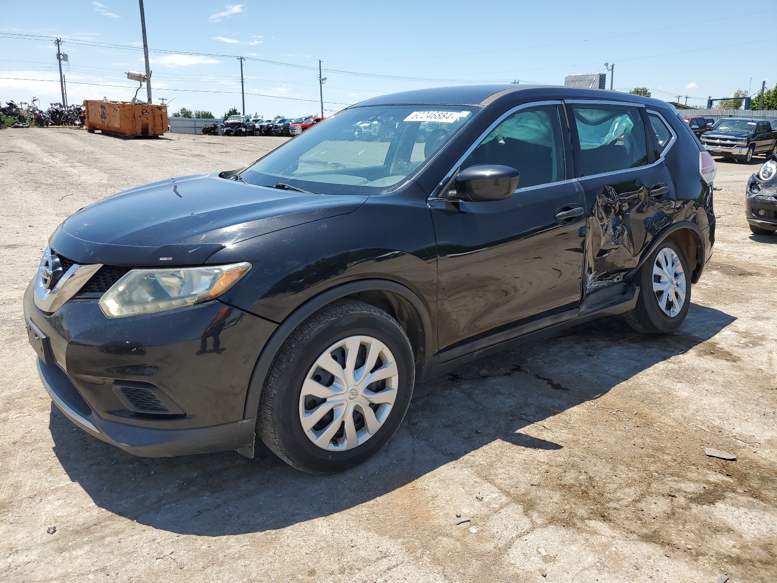 2016 Nissan Rogue S vin: 5N1AT2MT9GC801333