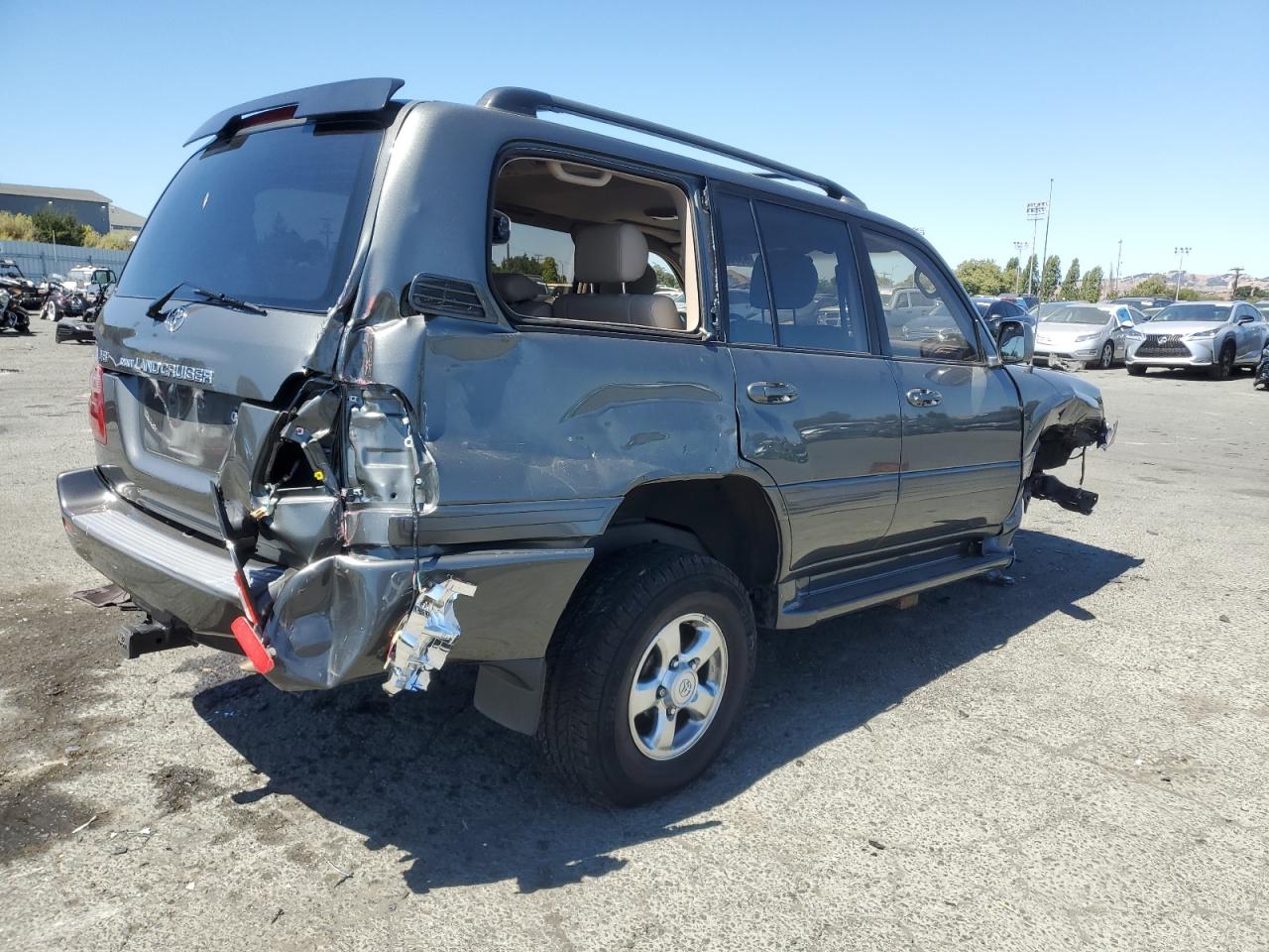 2001 Toyota Land Cruiser VIN: JTEHT05J412001522 Lot: 63732994