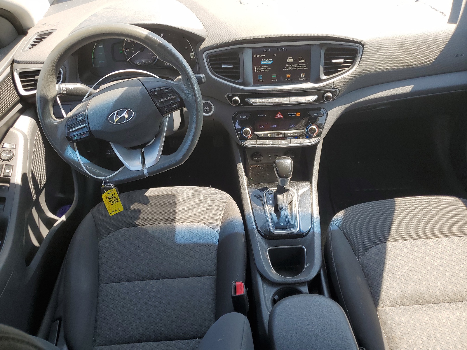 KMHC65LC8KU179099 2019 Hyundai Ioniq Blue
