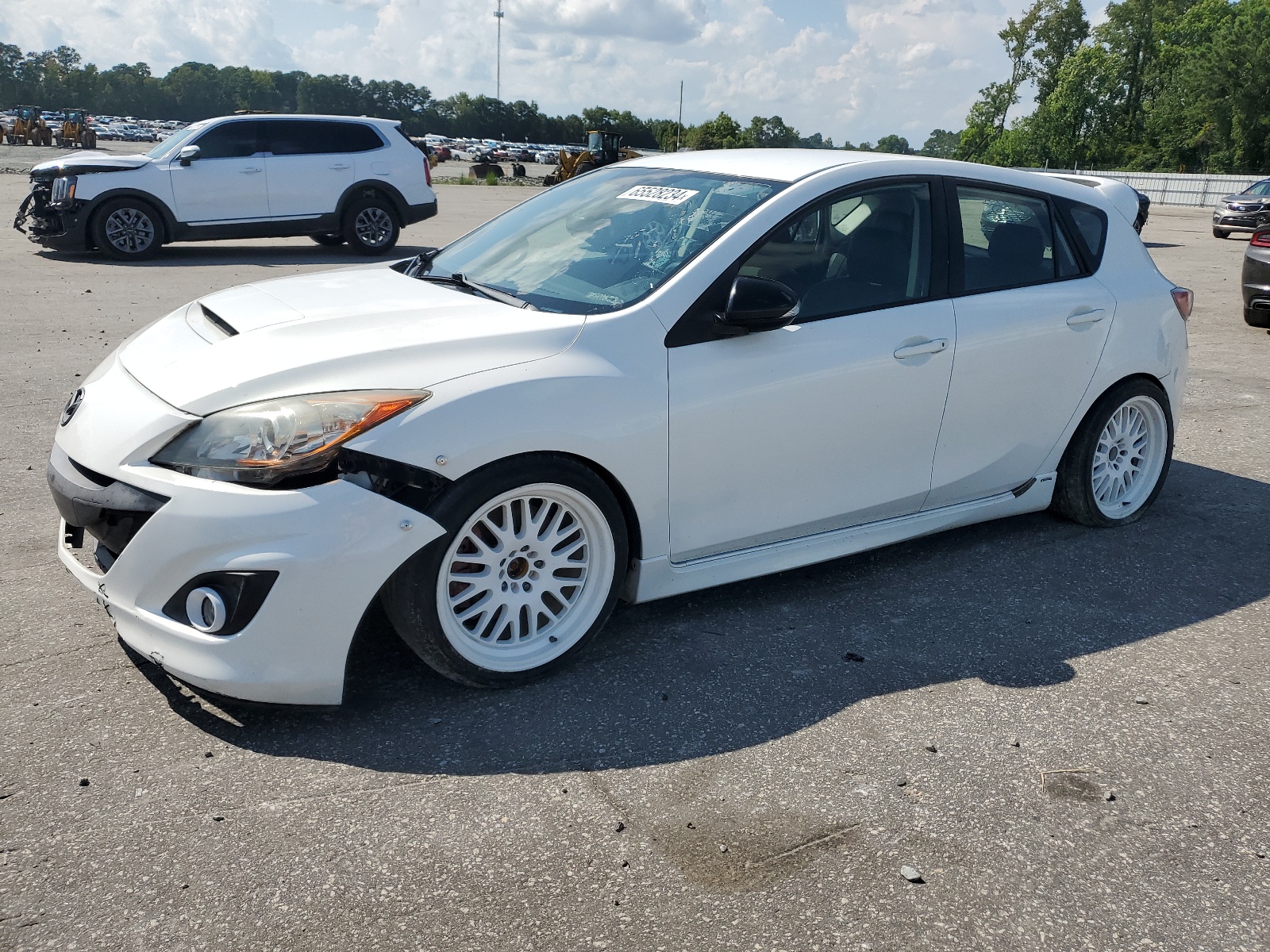 2013 Mazda Speed 3 vin: JM1BL1L46D1706944