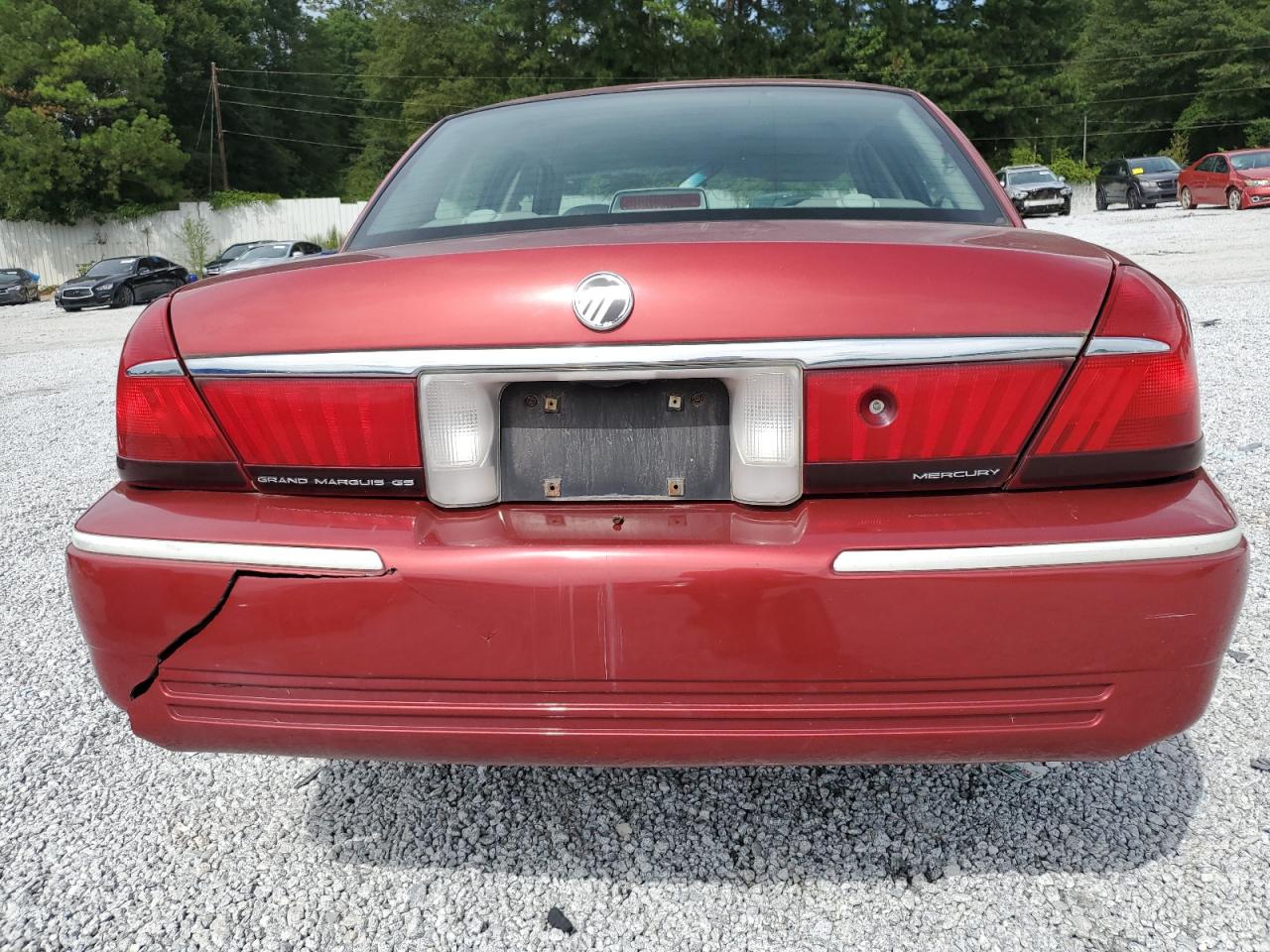 2000 Mercury Grand Marquis Gs VIN: 2MEFM74W2YX744586 Lot: 64087064