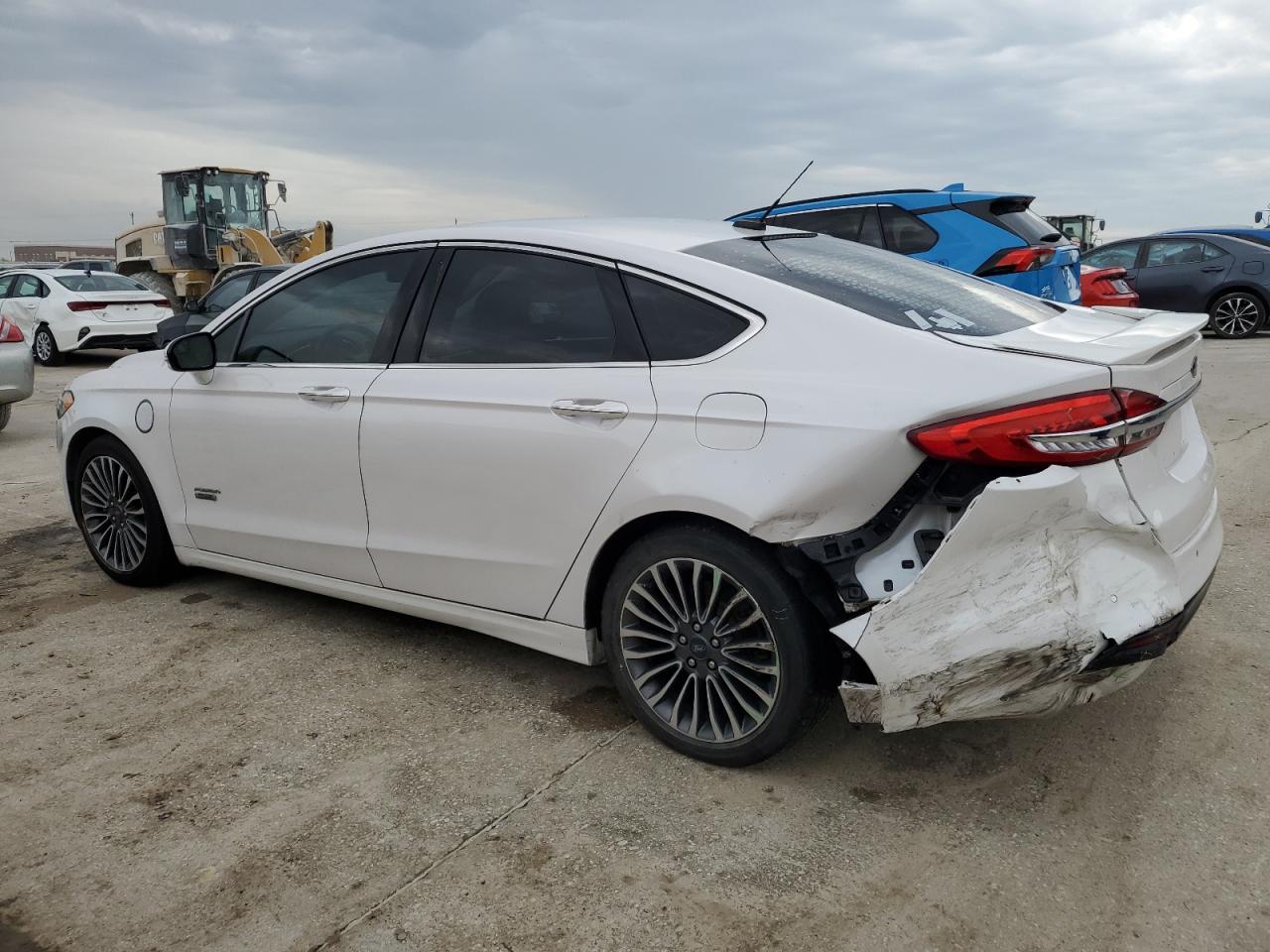 2017 Ford Fusion Titanium Phev VIN: 3FA6P0SU1HR191466 Lot: 61654124