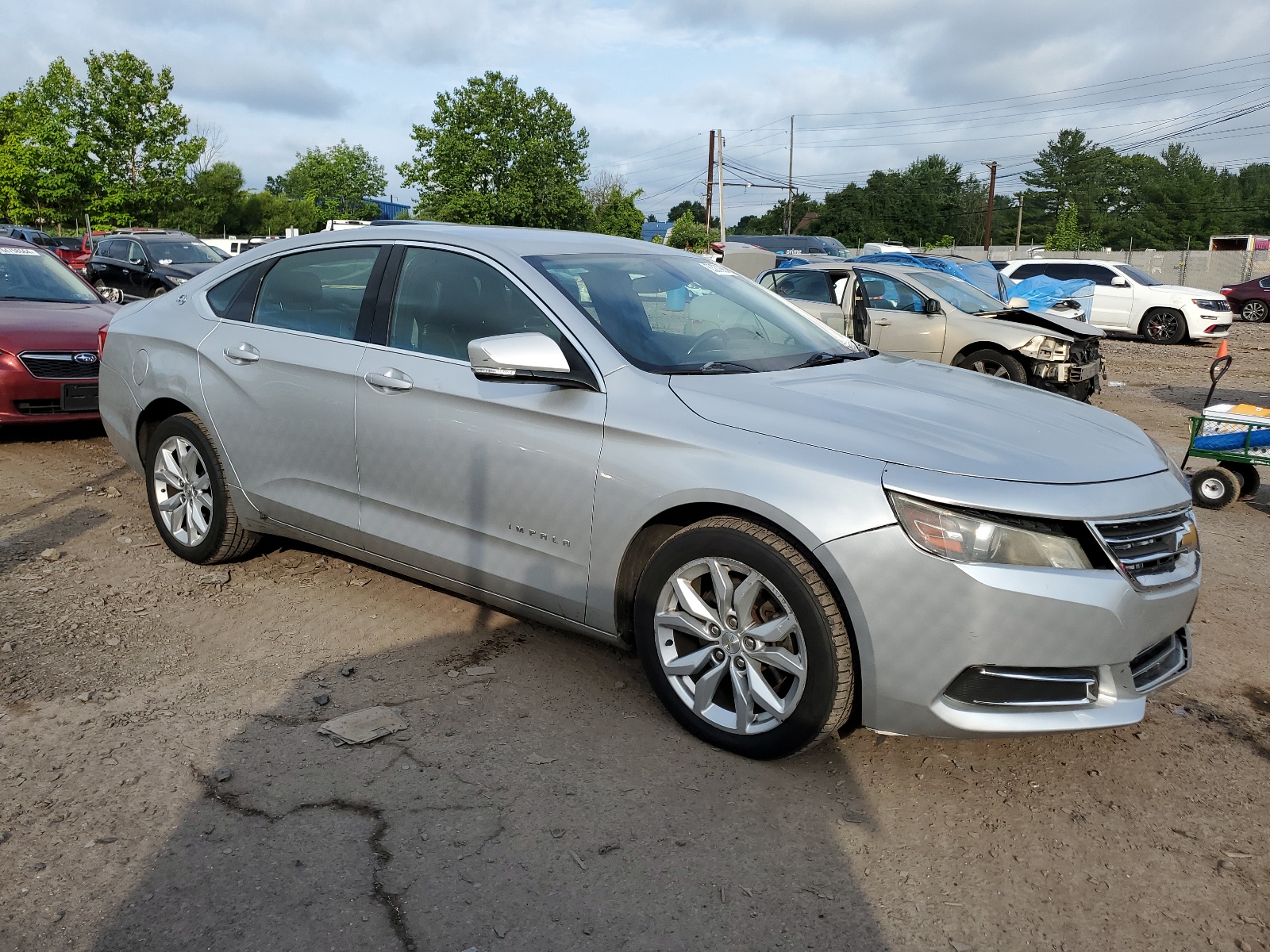 2017 Chevrolet Impala Lt vin: 2G1105S38H9129462