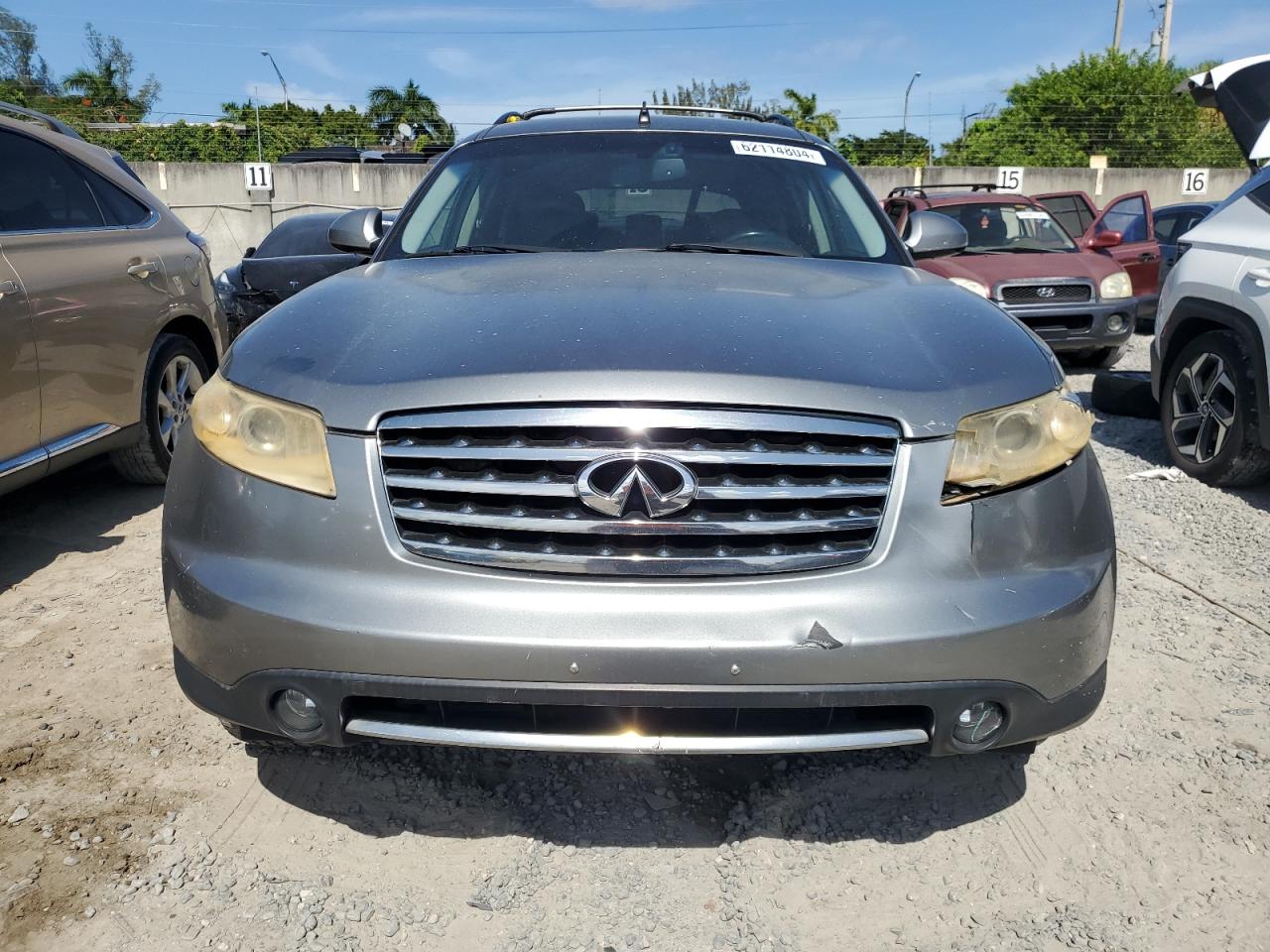 2008 Infiniti Fx35 VIN: JNRAS08W68X201136 Lot: 62114804
