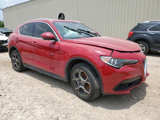  ALFA ROMEO STELVIO 2018 Красный