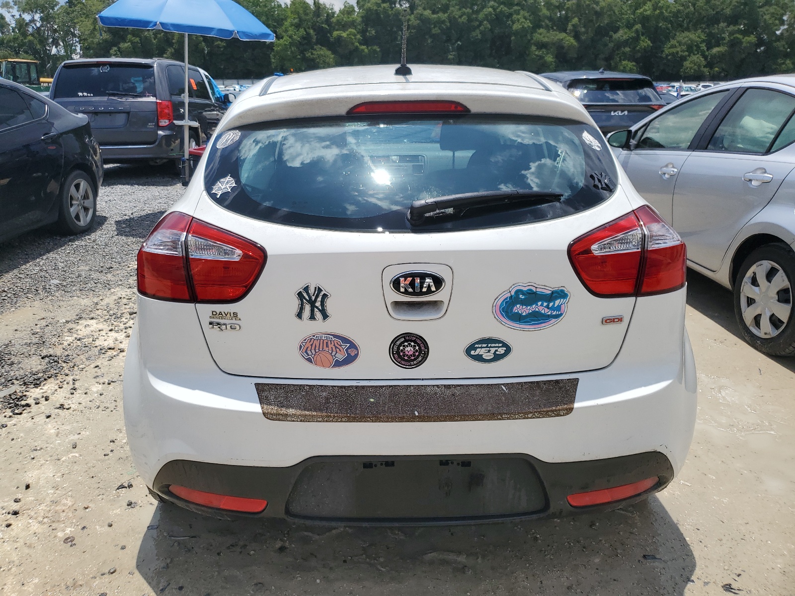 KNADM5A33E6346430 2014 Kia Rio Lx