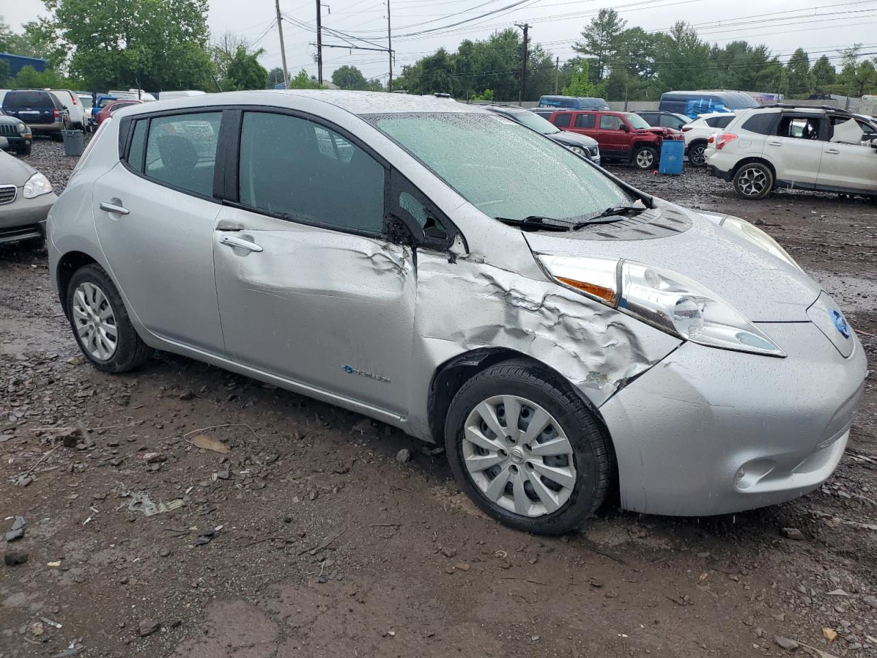 2015 Nissan Leaf S VIN: 1N4AZ0CP5FC321189 Lot: 62860554