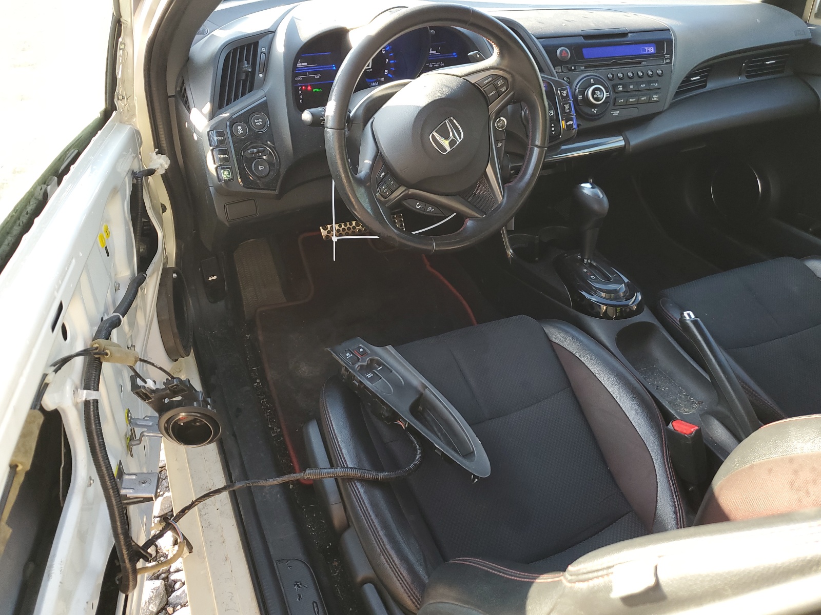 JHMZF1D60FS000862 2015 Honda Cr-Z Ex