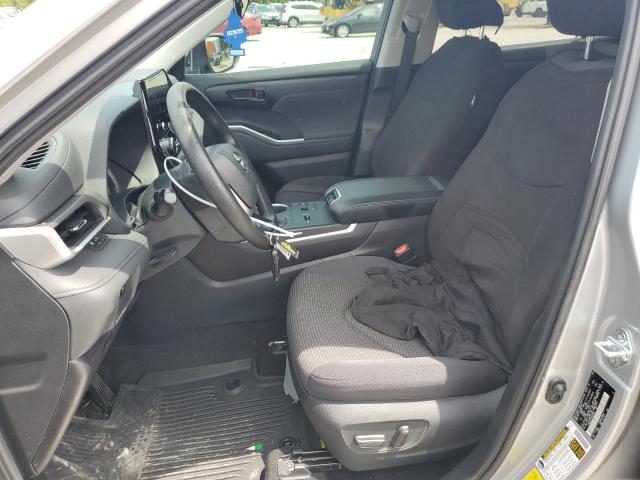  TOYOTA HIGHLANDER 2023 Серебристый