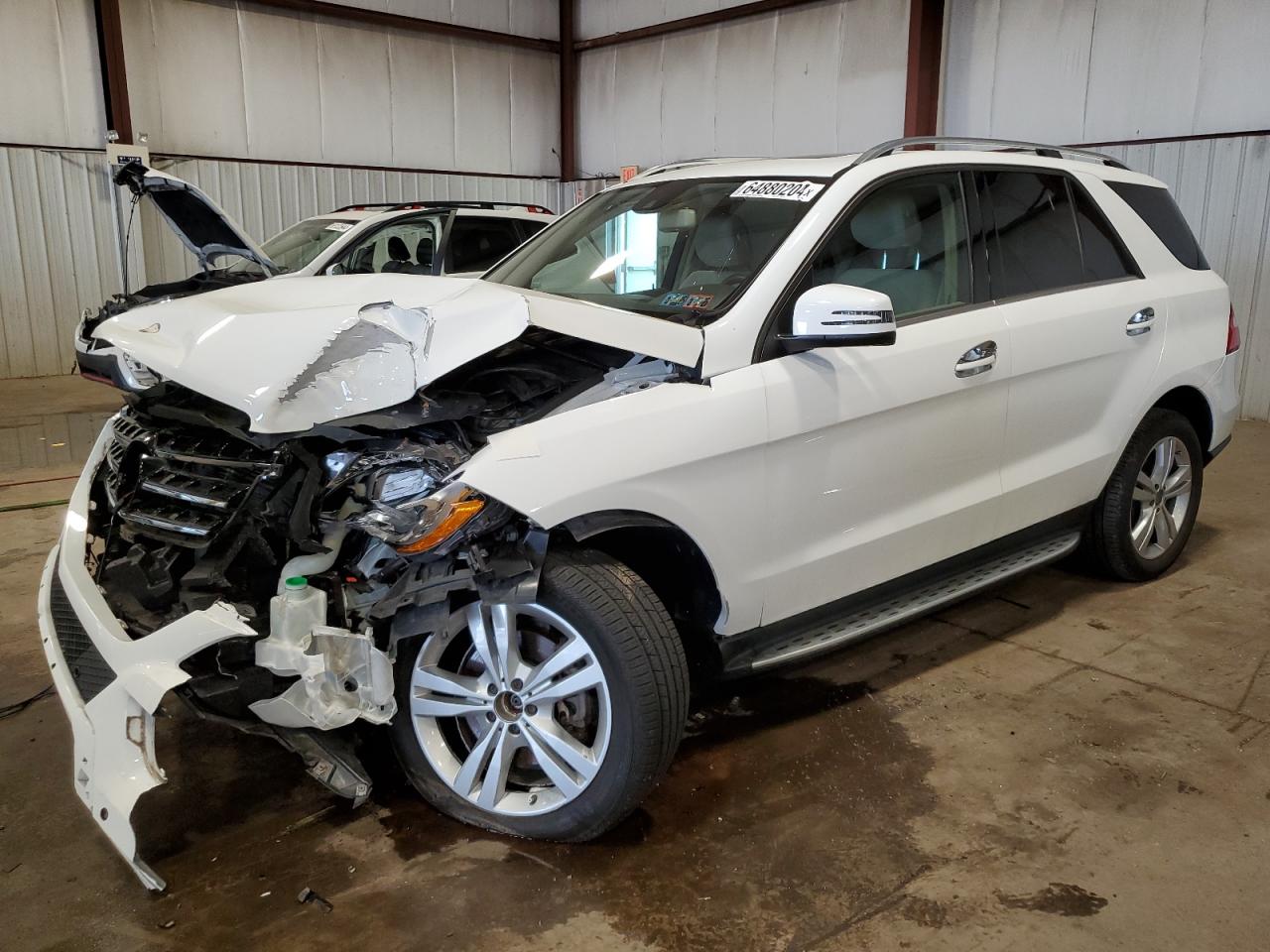 2015 Mercedes-Benz Ml 350 4Matic VIN: 4JGDA5HB3FA510682 Lot: 64880204