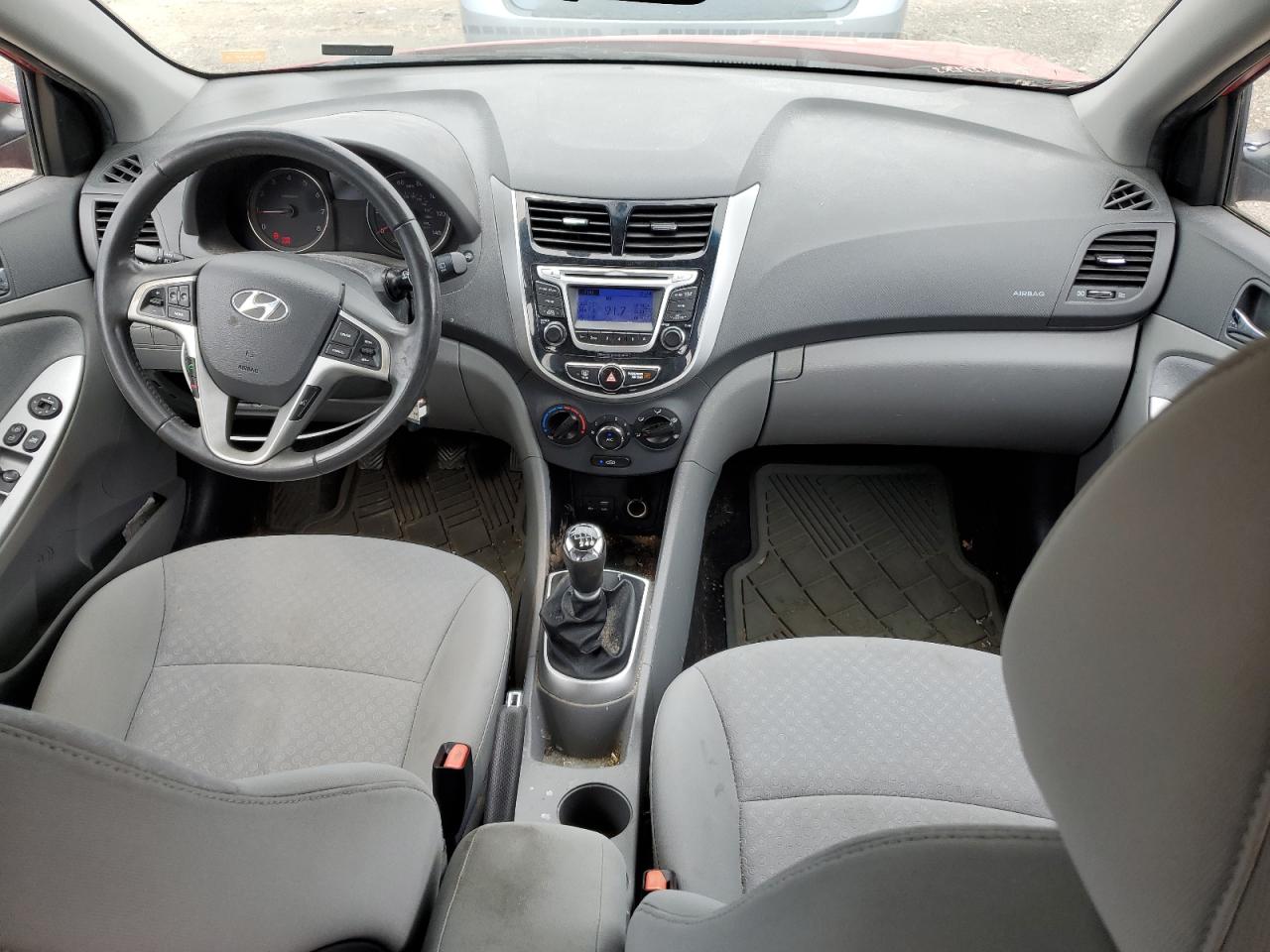 2014 Hyundai Accent Gls VIN: KMHCU5AE5EU147869 Lot: 63865574