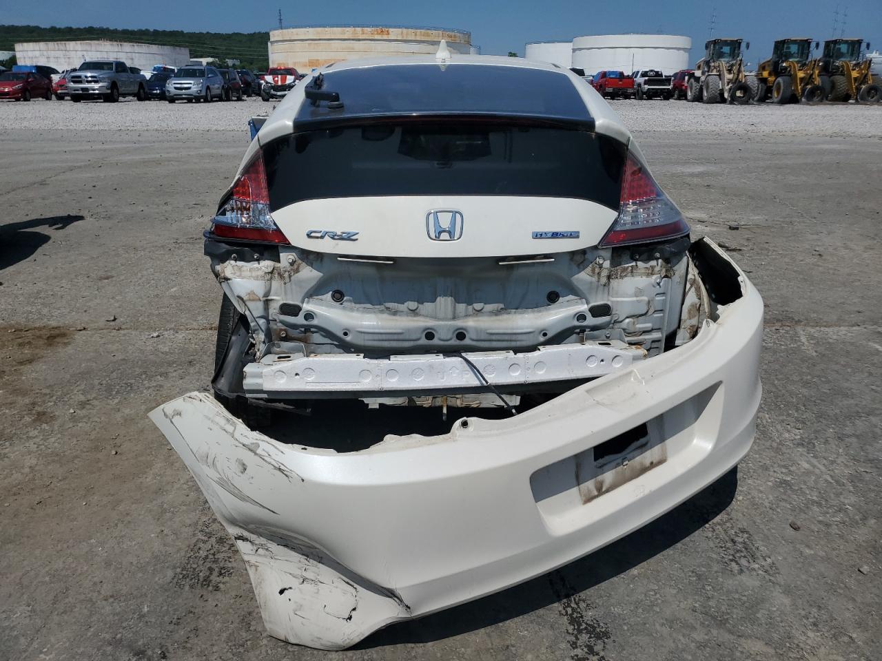 2011 Honda Cr-Z VIN: JHMZF1C40BS012455 Lot: 62670574