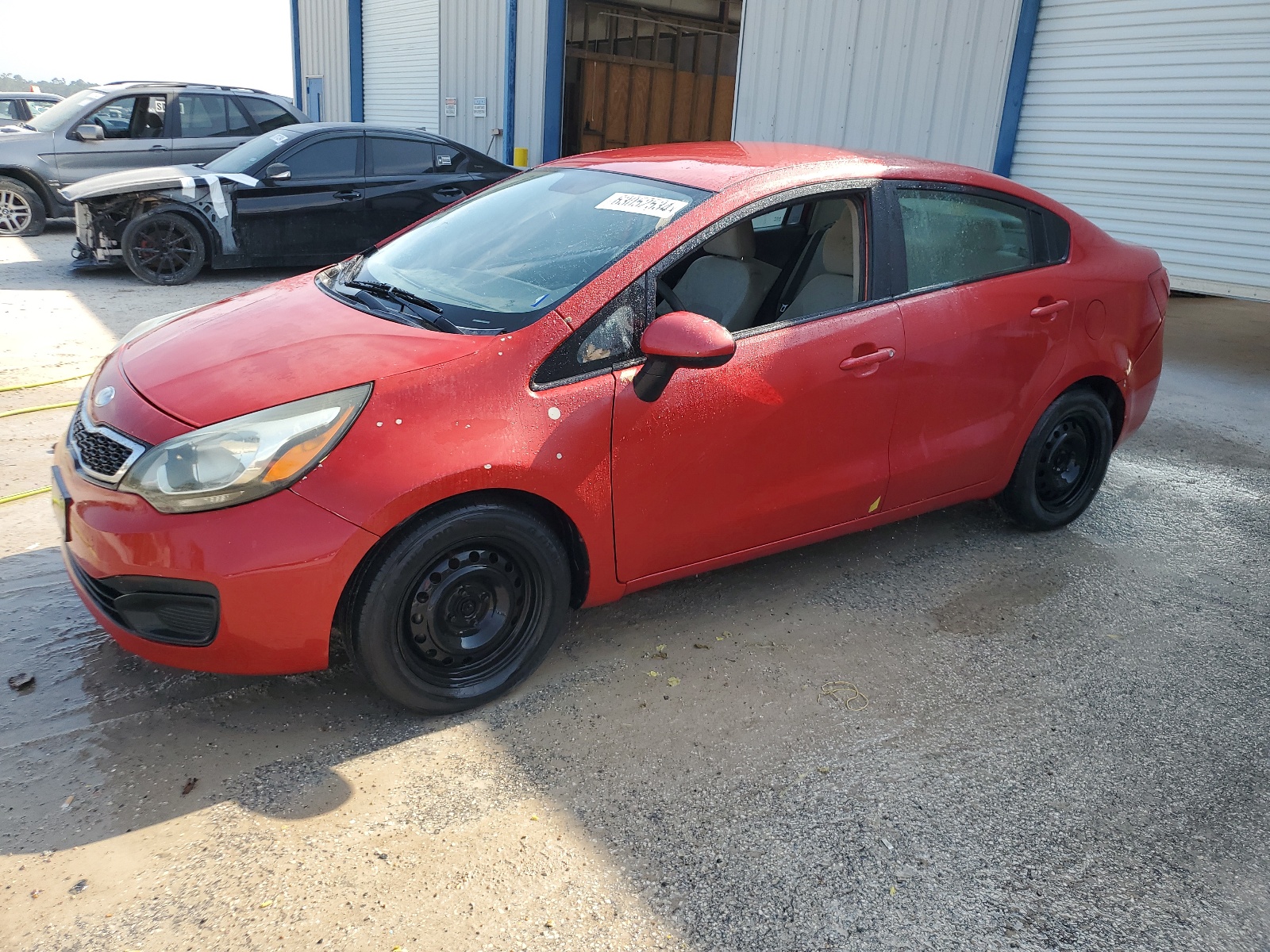 2013 Kia Rio Lx vin: KNADM4A31D6256668