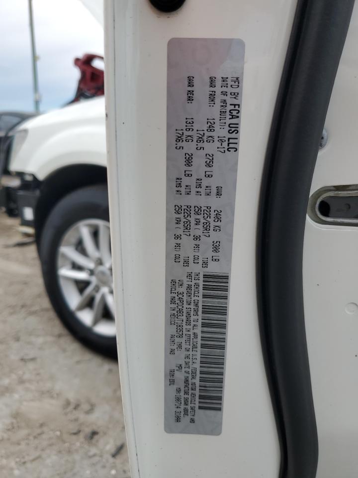 2018 Dodge Journey Se VIN: 3C4PDCAB3JT183578 Lot: 62804164