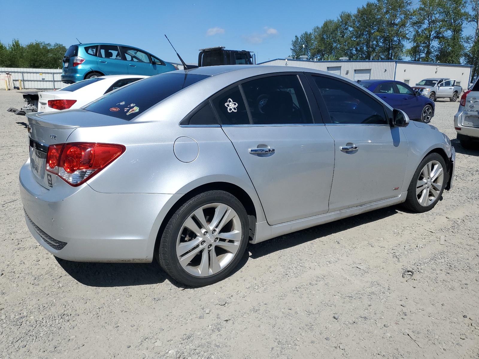 2013 Chevrolet Cruze Ltz vin: 1G1PG5SB1D7171108