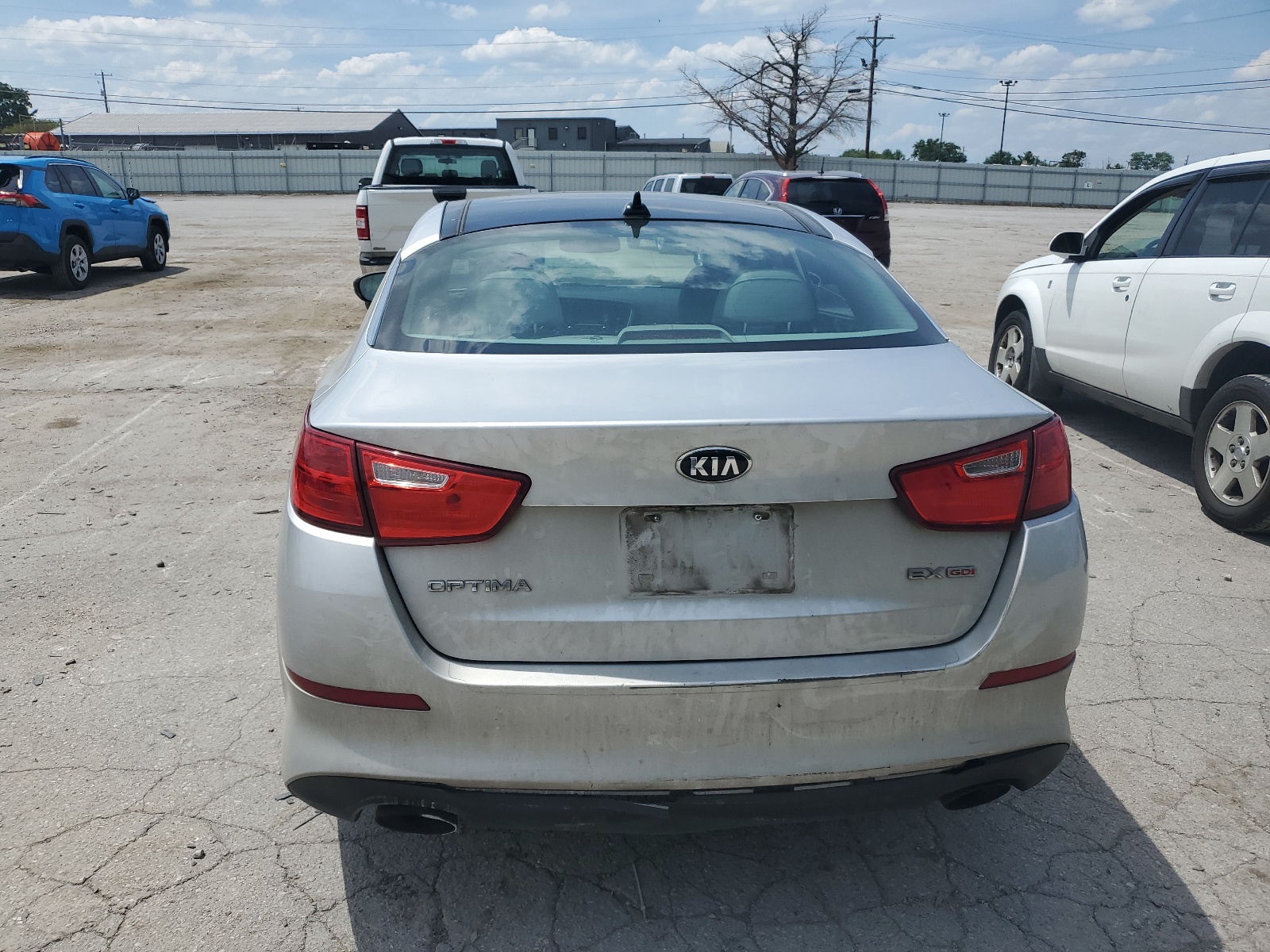 2014 Kia Optima Ex vin: 5XXGN4A71EG339505