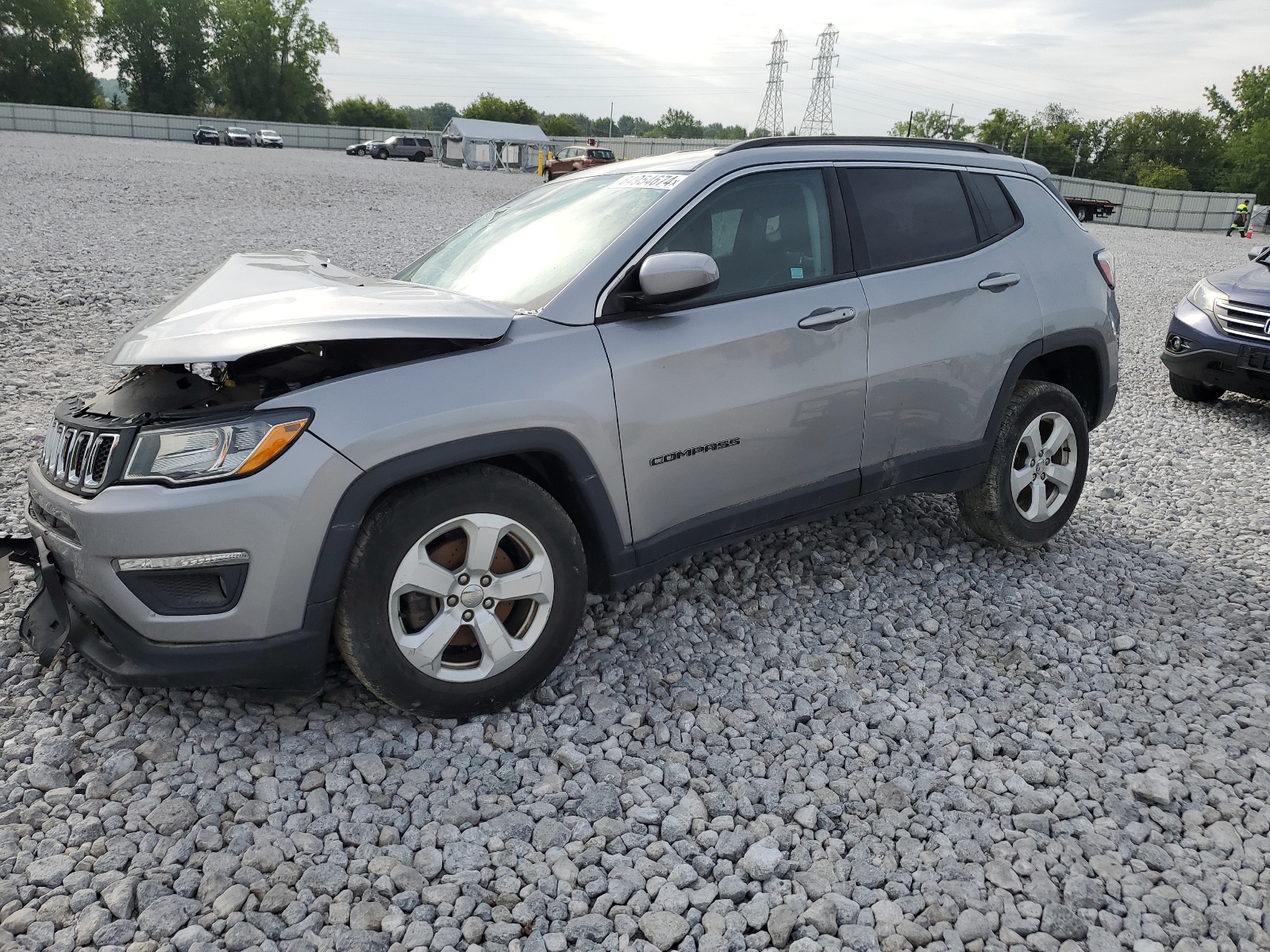 2018 Jeep Compass Latitude vin: 3C4NJDBB1JT418192