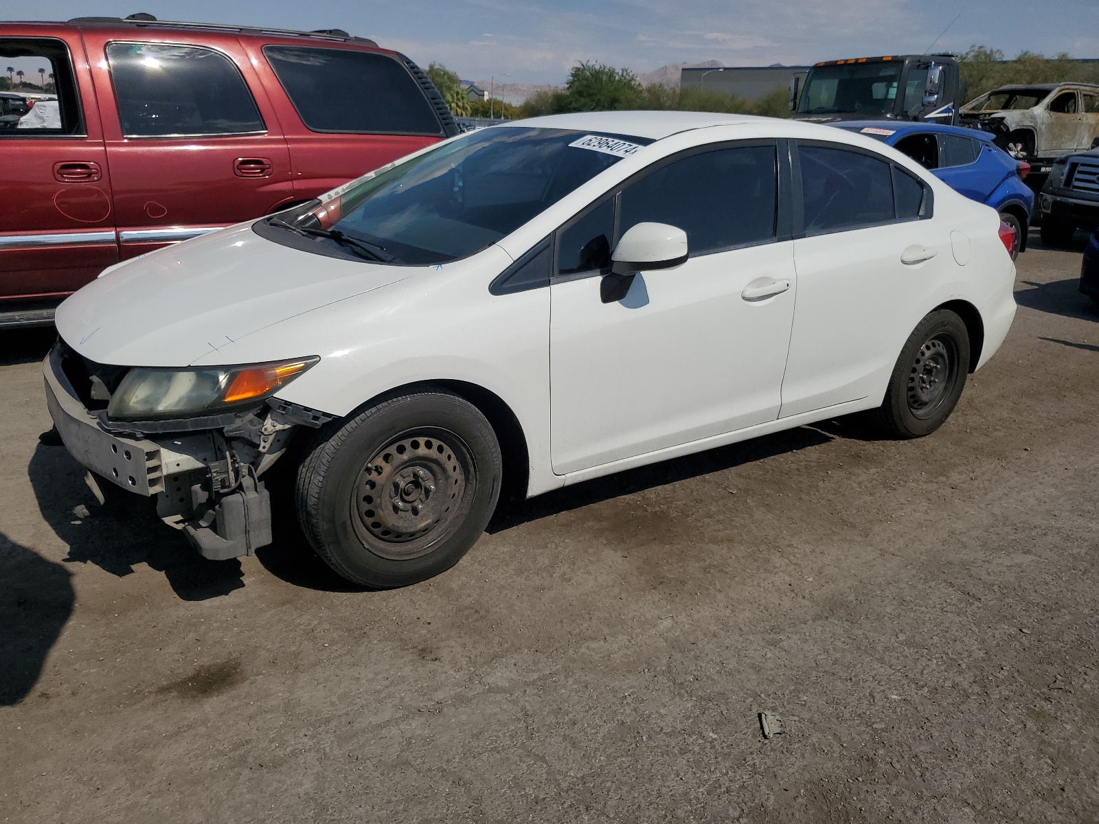 2012 Honda Civic Lx vin: 19XFB2F57CE304537