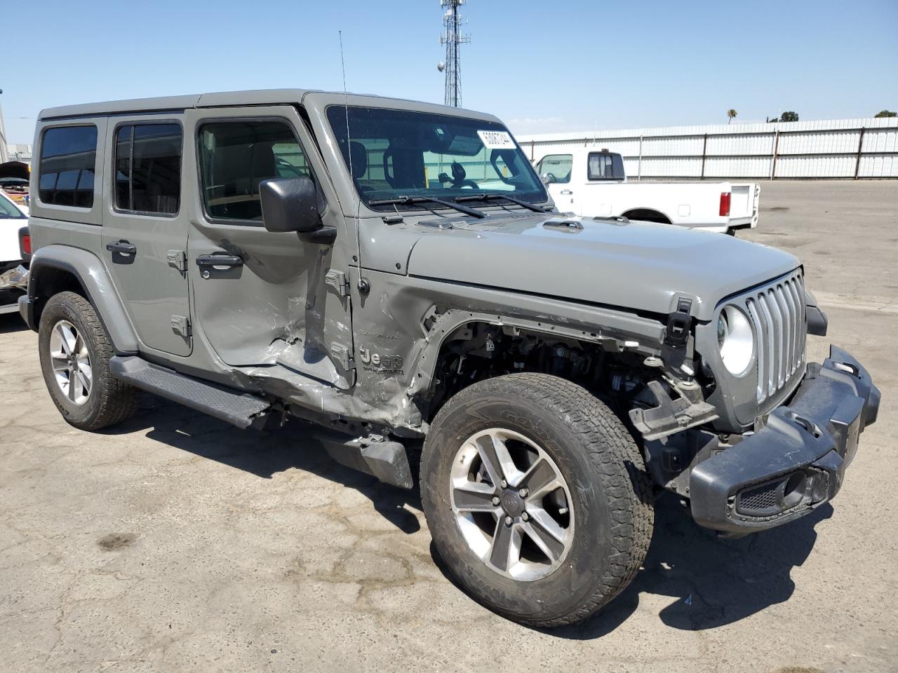 2021 Jeep Wrangler Unlimited Sahara VIN: 1C4HJXEN0MW837122 Lot: 63087244