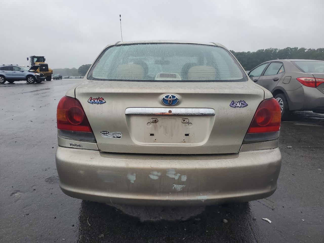 2003 Toyota Echo VIN: JTDBT123530311621 Lot: 61989884