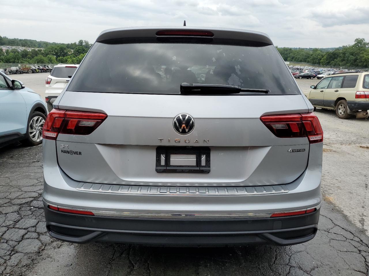 2022 Volkswagen Tiguan Se VIN: 3VV2B7AX3NM134255 Lot: 63603194