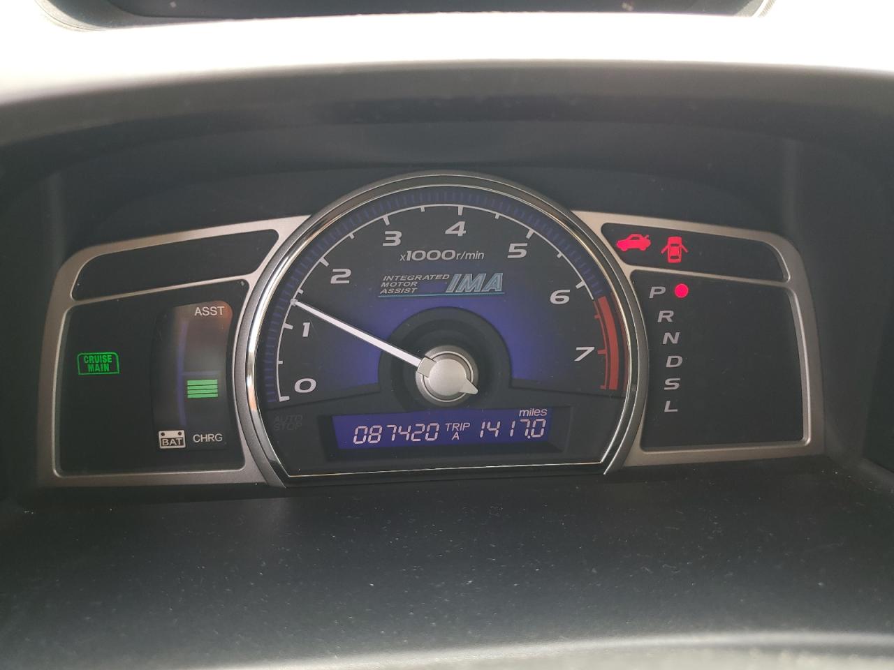 2009 Honda Civic Hybrid VIN: JHMFA36239S005453 Lot: 61950404