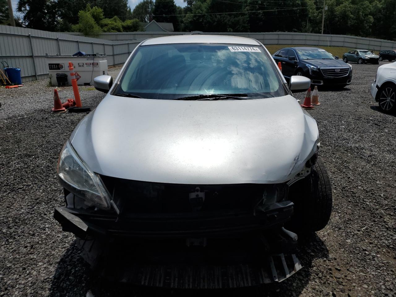 2015 Nissan Sentra S VIN: 3N1AB7AP9FY361635 Lot: 63114774