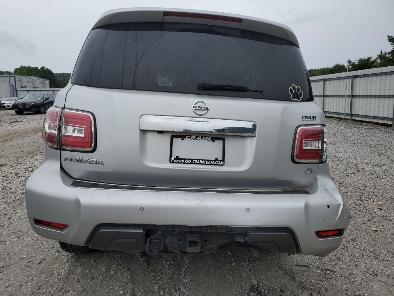 2019 Nissan Armada Sv VIN: JN8AY2NC6K9588260 Lot: 62214304