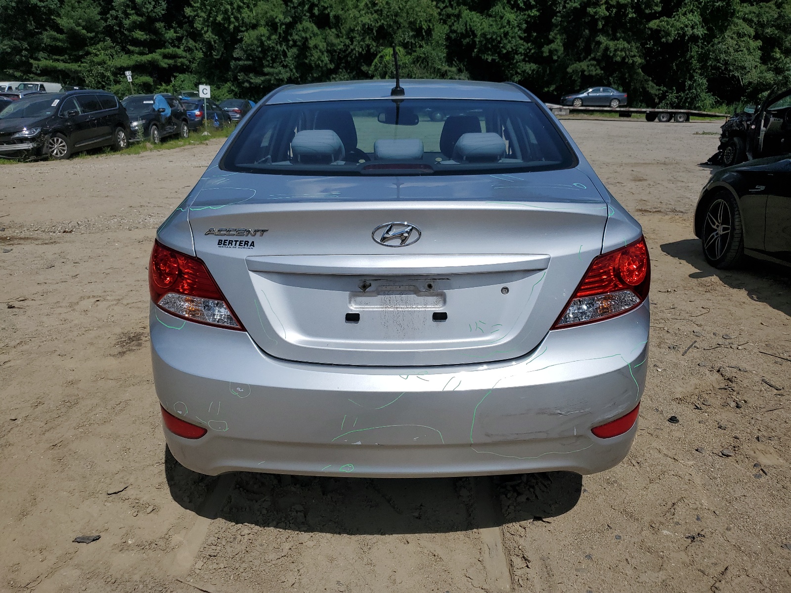 KMHCT4AE1DU406191 2013 Hyundai Accent Gls