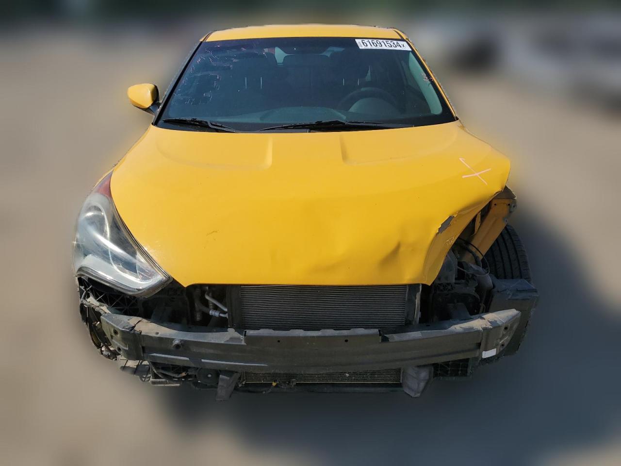 2016 Hyundai Veloster VIN: KMHTC6AD2GU281841 Lot: 61691534