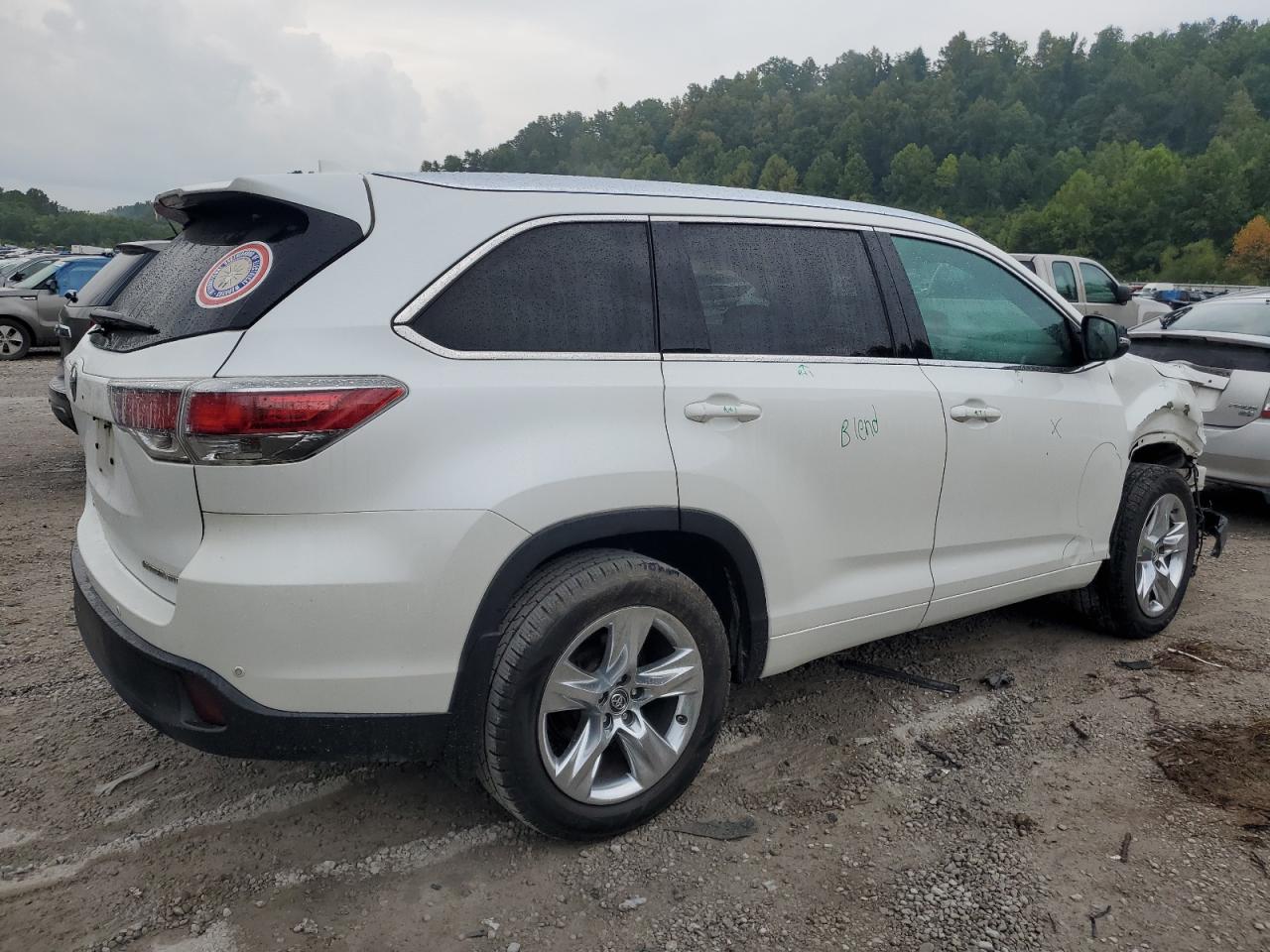2016 Toyota Highlander Limited VIN: 5TDDKRFHXGS286895 Lot: 63075804