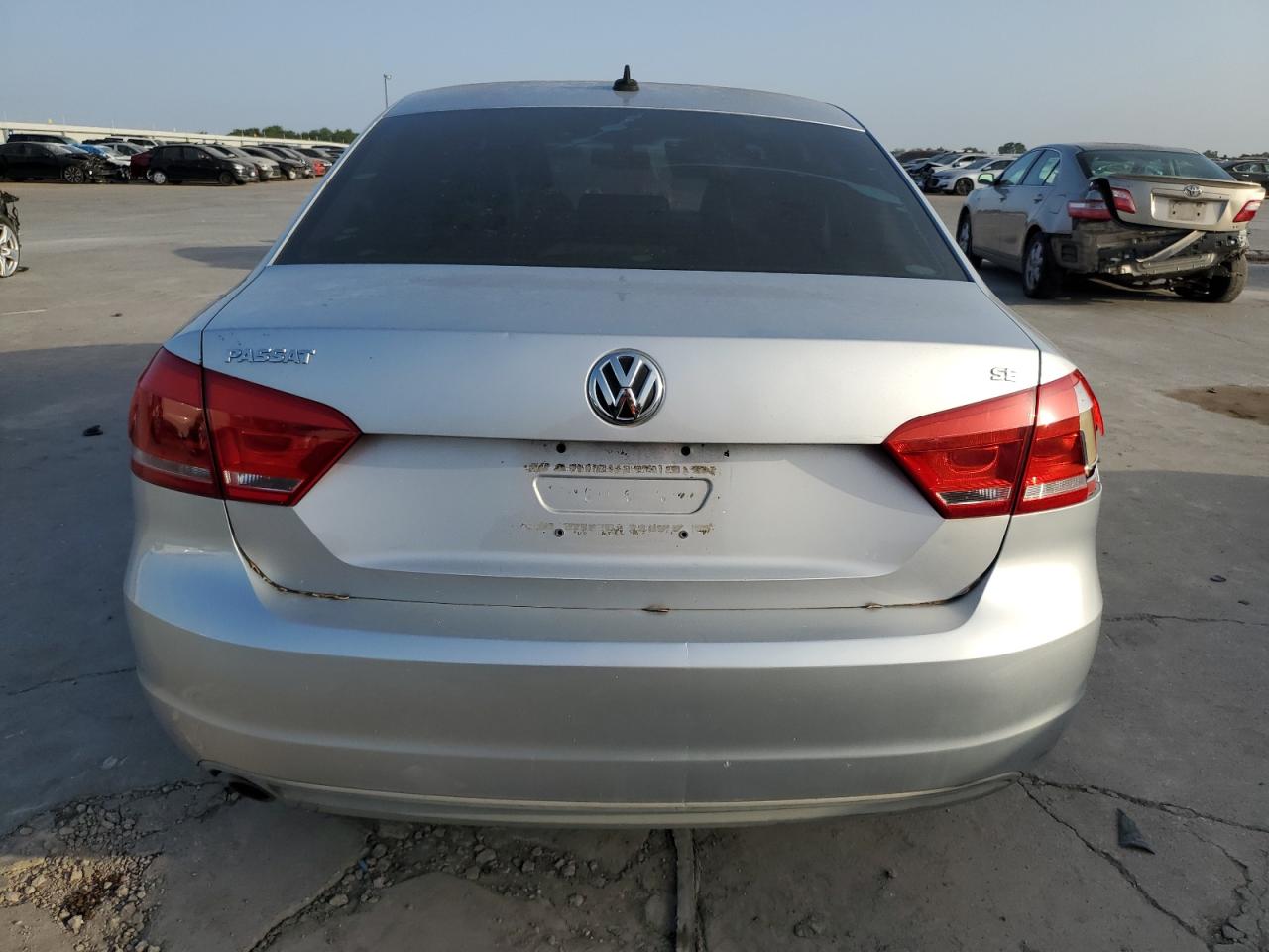 2012 Volkswagen Passat Se VIN: 1VWBH7A36CC073733 Lot: 65253234