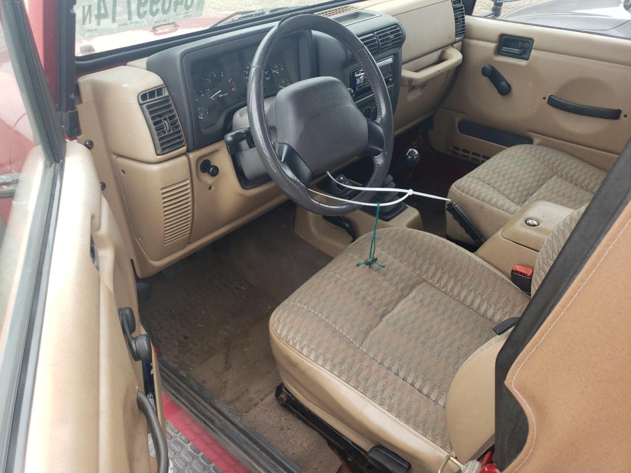 1999 Jeep Wrangler / Tj Sport VIN: 1J4FY19S3XP461637 Lot: 64699714