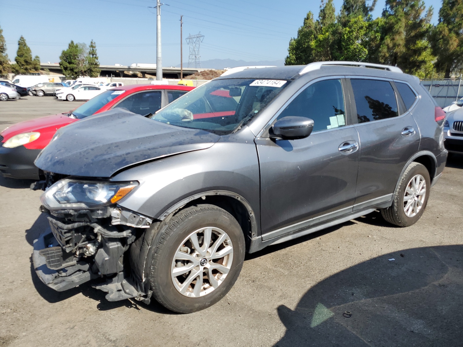 2017 Nissan Rogue S vin: KNMAT2MVXHP585279